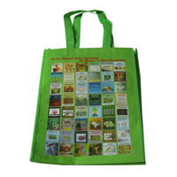 长寿LB11覆膜无纺布广告袋